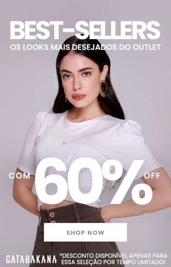Os mais vendidos com 60%OFF!