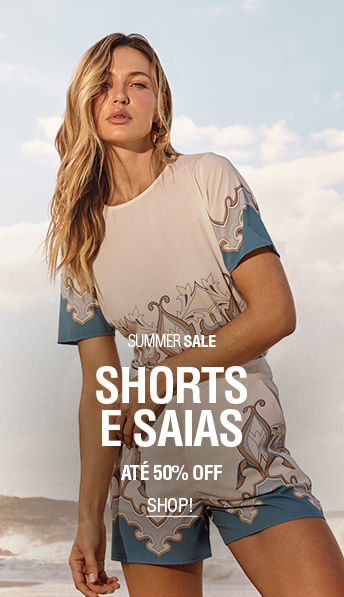 SHORTS E SAIAS SUMMER SALE