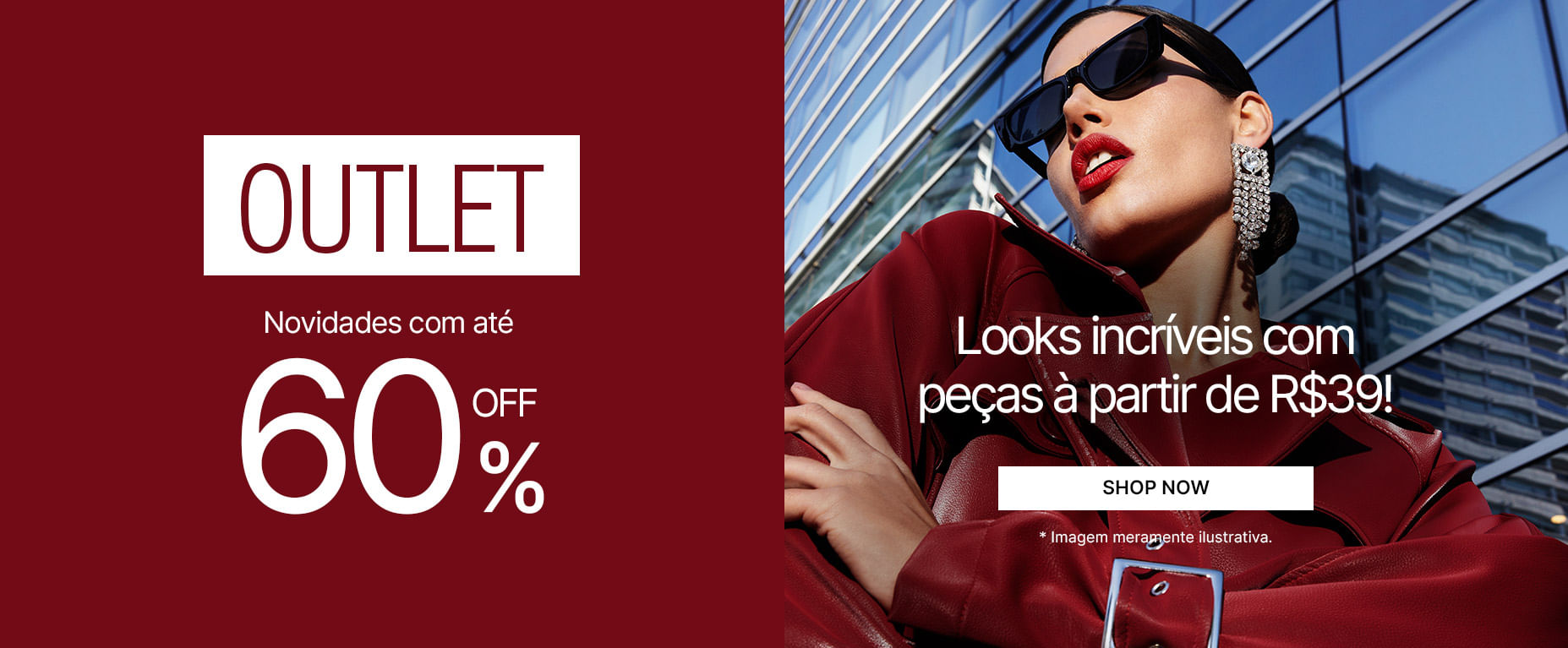 Sale até 60%OFF