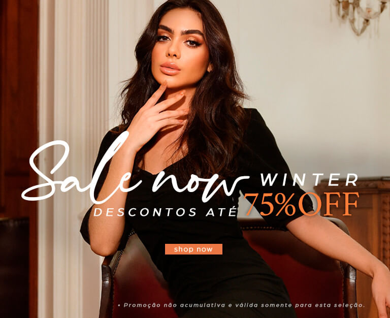 Banner - Sale Now Winter até 75%OFF