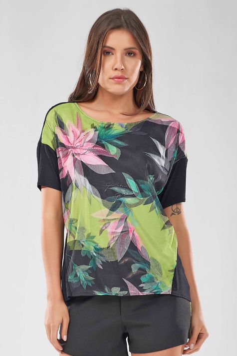 Blusa-Ampla-Neon-Flower