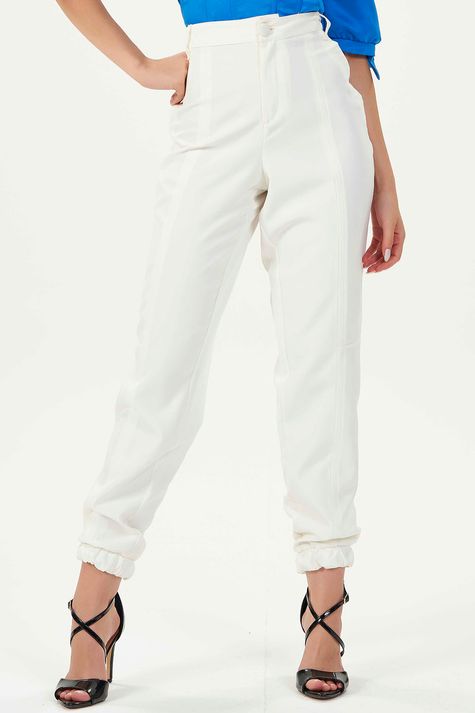 calça jogging alfaiataria