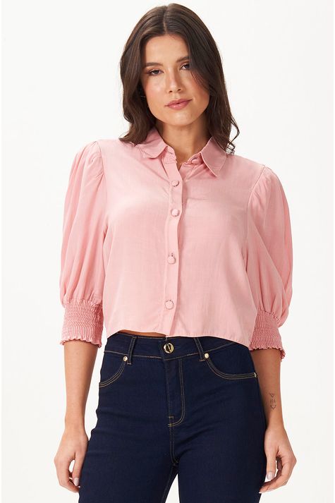 Camisa-Viscose