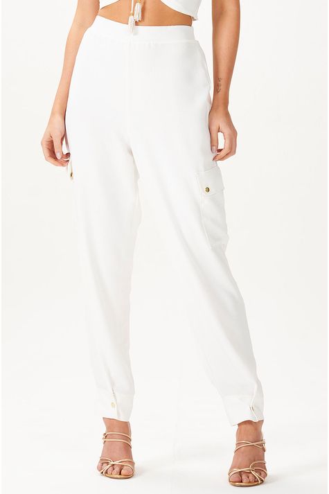 Calca-Cargo-Linen