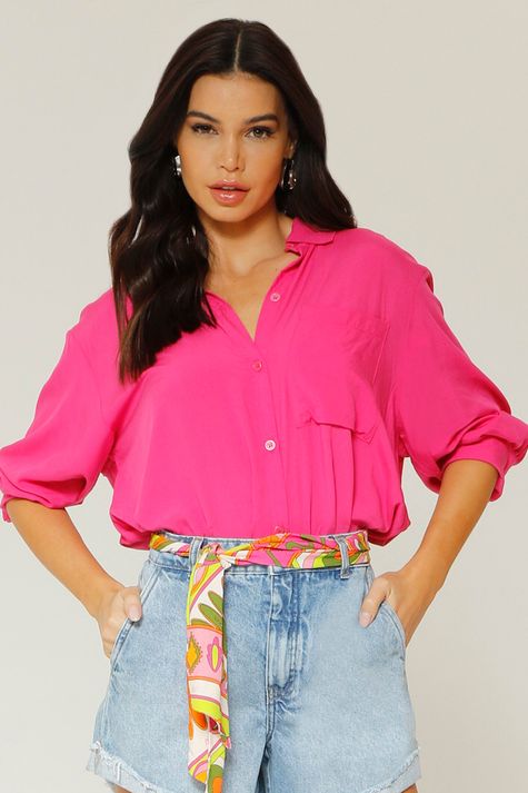 Camisa-Viscose