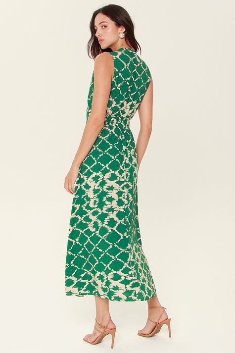 Vestido Solto Geometrico
