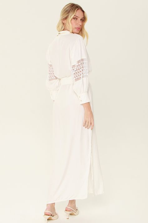 Vestido Solto Soft Renda