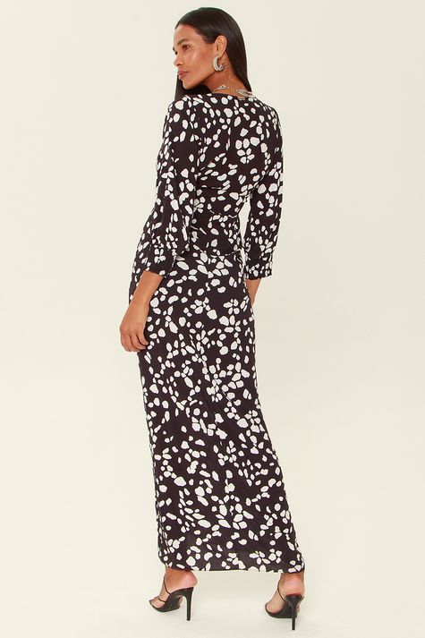 Vestido Longo Poa