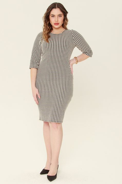 Vestido Justo Chic Mais Gata