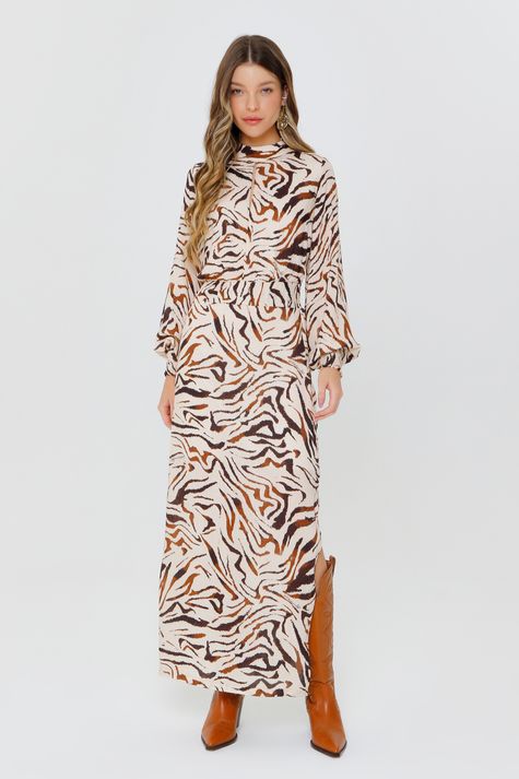 Vestido Solto Fashion Country