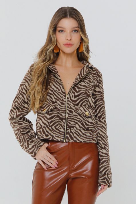 Jaqueta Biker Tiger