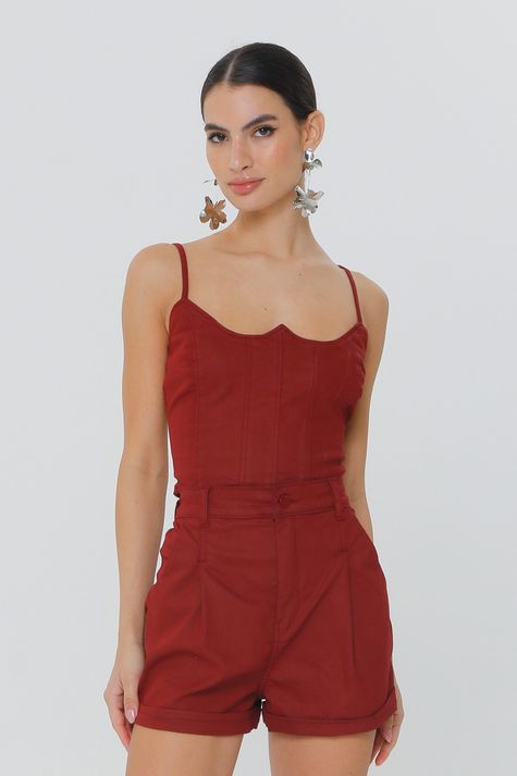 Cropped Resinado Luxo