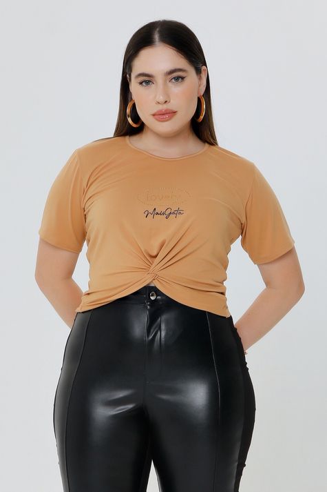 T Shirt Slim Lovely Mais Gata
