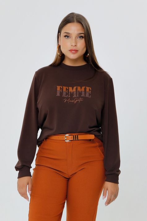 Blusao Femme Mais Gata