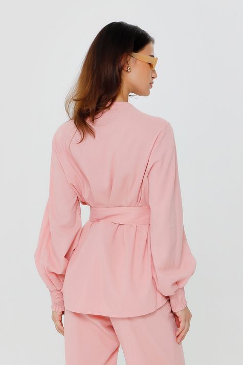 Blusa Com Faixa