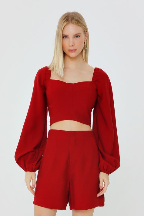 Cropped Alfaiataria