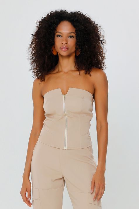 Blusa Gabardine