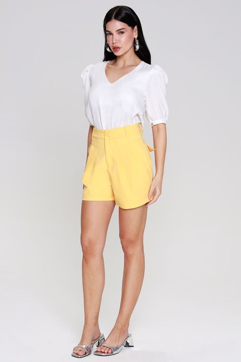 Shorts Alfaiataria Moderno