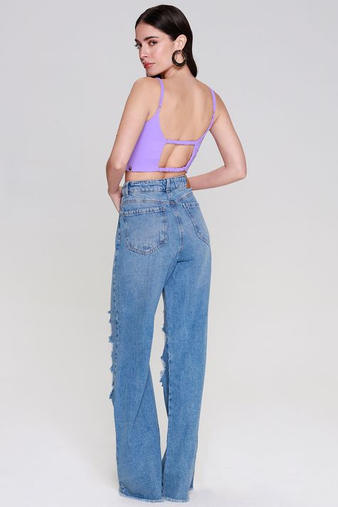 Wide Leg Cyber Lime 30