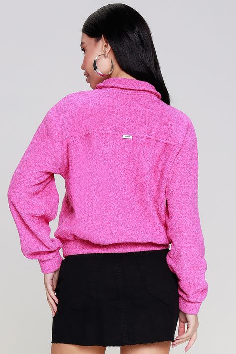 Jaqueta Tweed Crepon