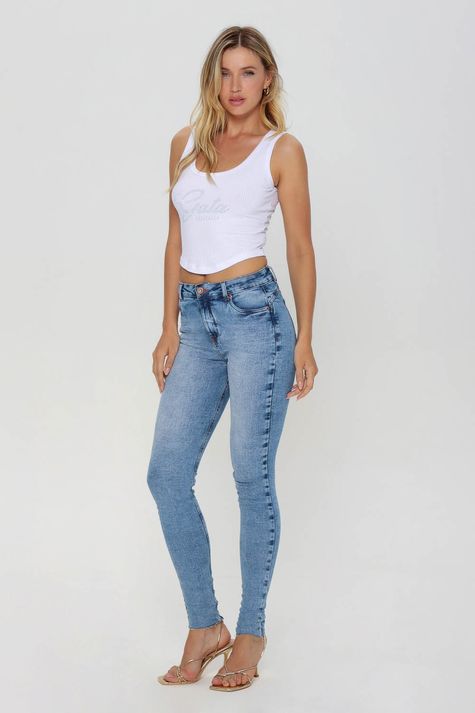 Skinny 25 Denim Bordado