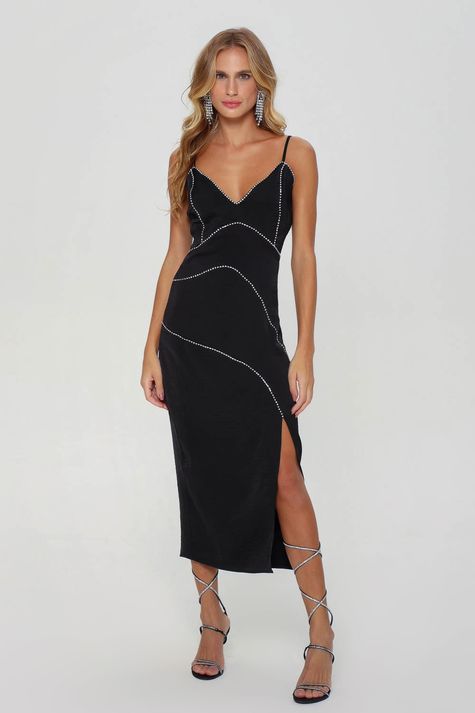 Vestido-Justo-Bordado-Sinuoso
