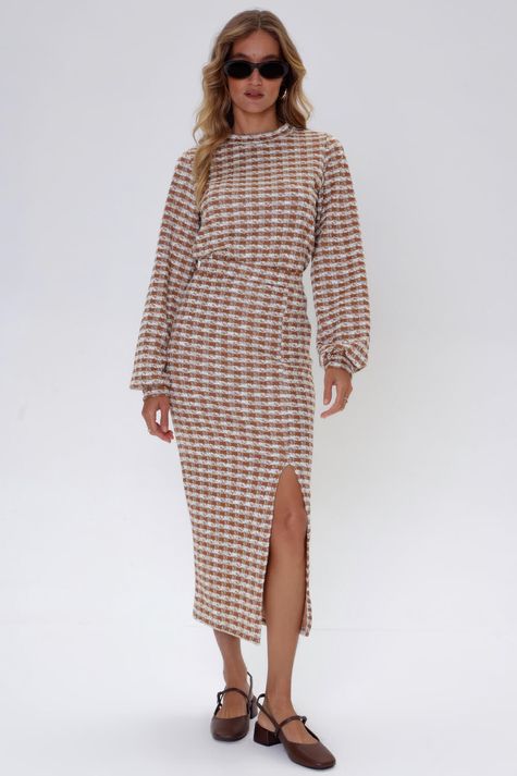Saia-Midi-Tweed
