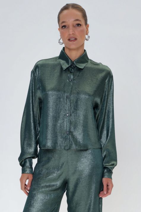 Camisa-Cropped-Satim-Foil