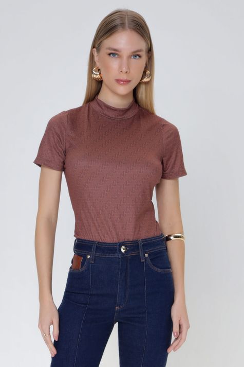 T-Shirt-Slim-Logo-Jeans
